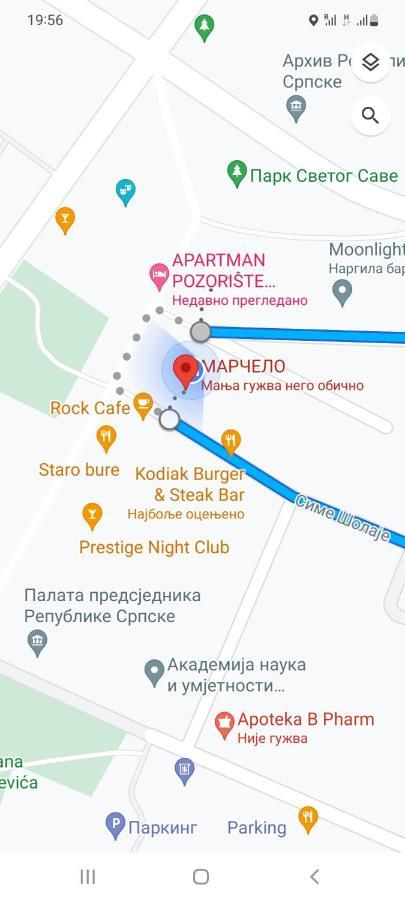 Apartman Pozoriste Penthaus Баня-Лука Экстерьер фото